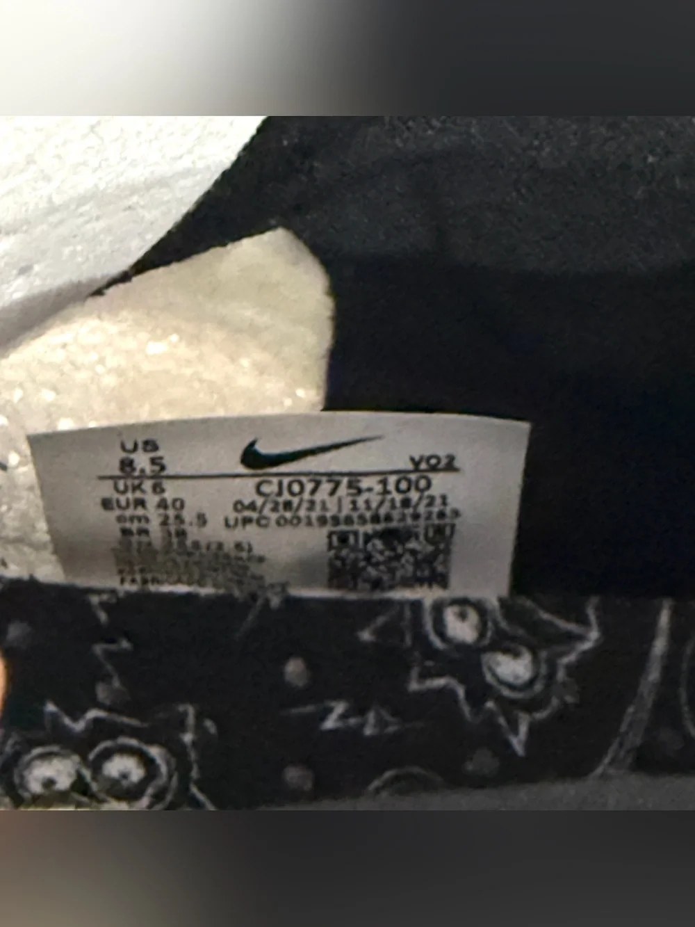 Nike SuperRep Cycle White Black Cycling Shoes Women’s 8.5